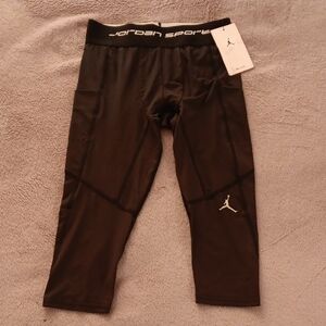 Jordan Sport Black Kids Leggings